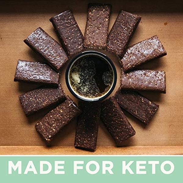 Keto Bars The Original Keto Snack Bar, Gourmet Simple Ingredients Low Carb, No Sugar, Rich in Ketogenic Fats, The Perfect KetoBars Snacks for Keto Diet Food Products (12 Pack, 1.65