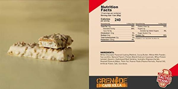 No Cow High Protein Bars, Blueberry Cobbler - Healthy Snacks, 20g Vegan Protein, High Fiber, Low Sugar, Keto Friendly, Dairy & Gluten Free (12 Count)