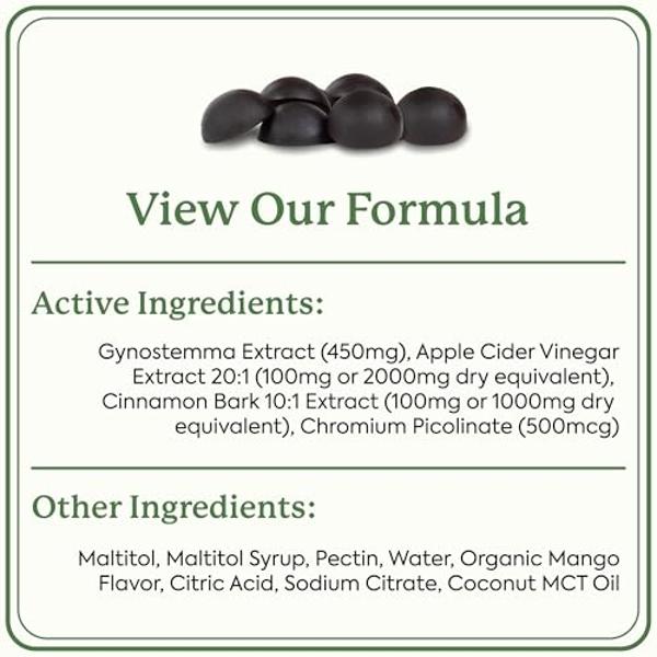 Plant People WonderBurn Metabolism & Cravings Control Gummies, Zero Sugar, Ripe Mango Flavor (60 Count)