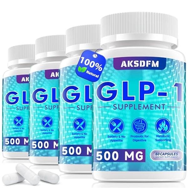 GLP1 Elevate™ - GLP-1 Booster Supplement | Curb Cravings & Support Metabolic Health | Increase Natural Production with Clinically Studied Ingredients | 60 Servings