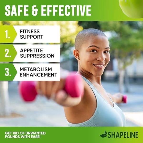SHAPELINE Diet Drops - Appetite Suppressant for Women & Men - Made in The USA - Natural Metabolism Booster - Diet Drops with Garcinia Cambogia, L-Arginine & L-Glutamine 2 Fl Oz