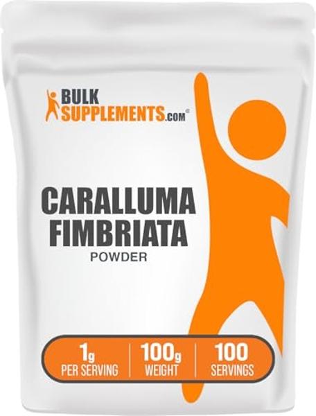 BulkSupplements.com Caralluma Fimbriata Extract Powder - Caralluma Fimbriata Supplement, Herbal Supplement - Vegan & Gluten Free, 1g per Serving, 100g (3.5 oz) (Pack of 1)
