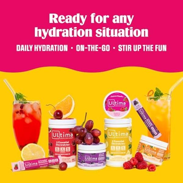 Nectar Hydration Packets - Electrolytes Powder Packets - No Sugar or Calories - Organic Fruit Liquid Daily IV Hydrate Packets for Dehydration Relief and Rapid Rehydration (Berry 18