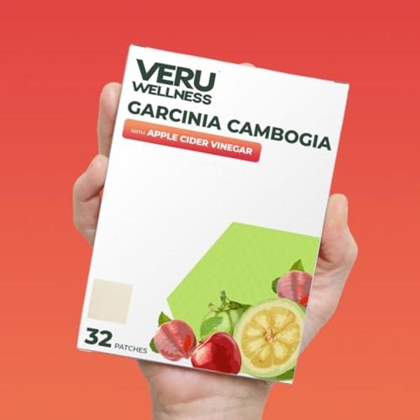 Veru Wellness Garcinia Cambogia - Pure Blend Garcinia Cambogia with Apple Cider Vinegar, B12, Green Bean Coffee - Natural