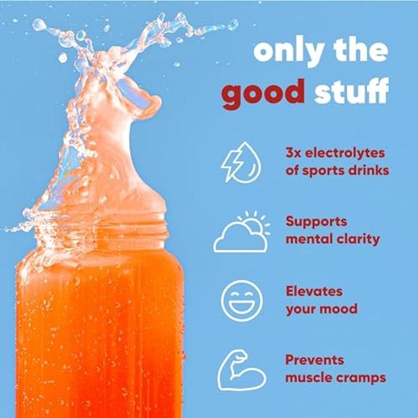 LMNT Zero Sugar Electrolytes - Orange Salt | Drink Mix | 30-Count