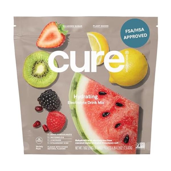 Nectar Hydration Packets - Electrolytes Powder Packets - No Sugar or Calories - Organic Fruit Liquid Daily IV Hydrate Packets for Dehydration Relief and Rapid Rehydration (Berry 18