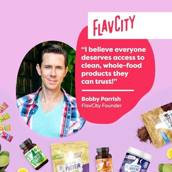 FlavCity Strawberry Limeade Electrolytes Powder Packets - 28 Hydration Packets - No Added Sugar - Hydration Powder with Real Fruit & Unrefined Sea Salt - Keto & Gluten-Free (28 Sti