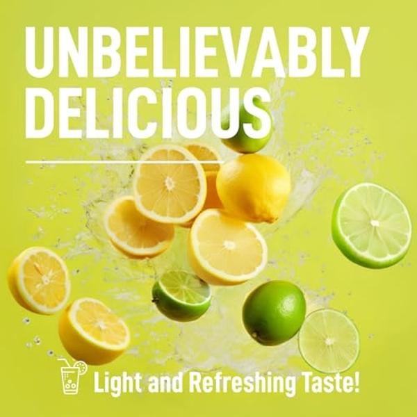 Keppi Keto Electrolytes Powder No Sugar - Zero Carbs - Made in USA - Advanced Hydration, Performance & Recovery - Delicious Lemon Lime Flavor - Mixes Easily No Clumps