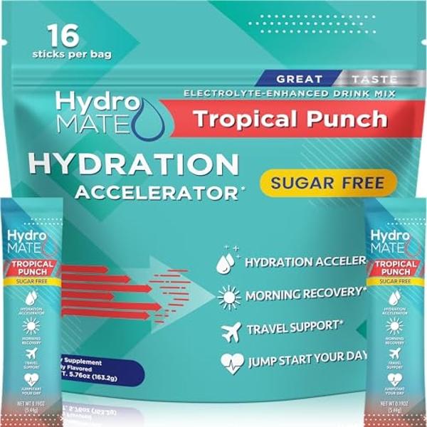 TREVI™ Sugar Free Electrolytes - Drink Mix Hydration Powder Packets - 28 Count - Variety Pack 1