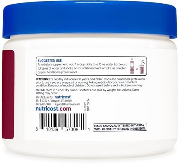 Nutricost Electrolyte Complex Powder (60 Servings, Grape) - Hydration Supplement Drink Mix with Vitamins and Minerals