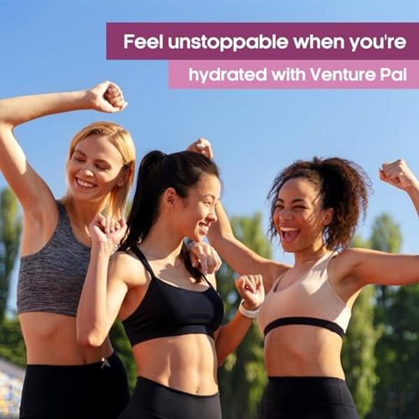 Venture Pal Sugar Free Electrolyte Powder Packets - Liquid Daily IV Drink Mix for Rapid Hydration & Party Recovery | 5 Vitamins & 7 Electrolytes| Keto Friendly | Non-GMO | Certifie