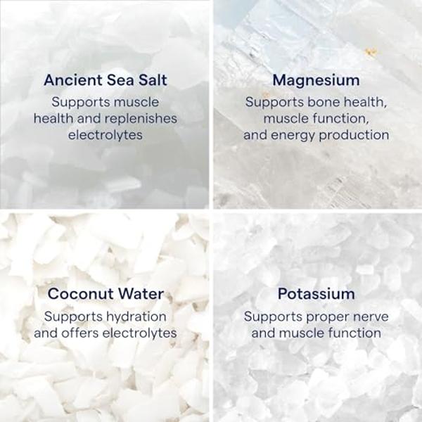Trace Minerals ZeroLyte - Sodium & Electrolyte Replenishment - Energy & Hydration Support Drink Powder - Nerve & Muscle Function Support - Salty Watermelon, 30 Packets (30 Servings