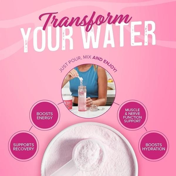 JUNP Electrolytes Powder No Sugar No Carbs - Exotic Tropical Dragonfruit Limeade Drink Mix - Potassium & Salt Electrolyte Hydration Powder Zero Calorie Sugar Free Electrolyte Powde
