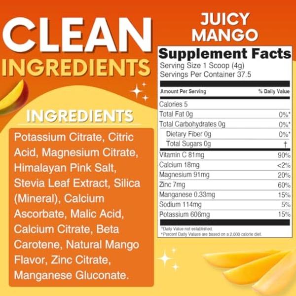 Jocko Fuel Hydrate Electrolytes Powder Packets Low Sugar - Hydration Amplifier Packets for Recovery, Dehydration, & Exercise - with Vitamins B6, B12 & C (16 Packets) Fruit Punch