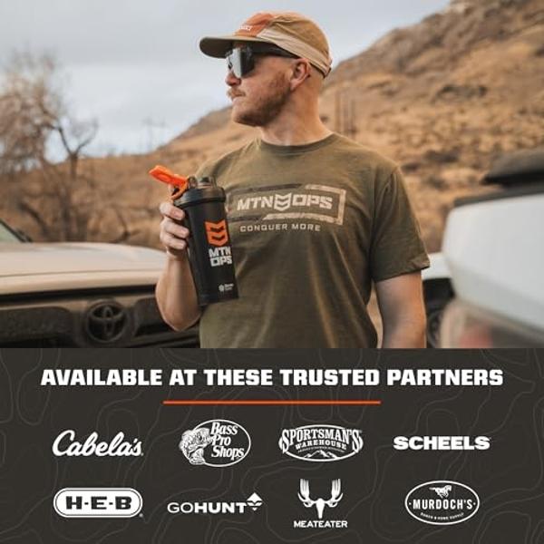 MTN OPS Hydrate Electrolytes Powder Drink Mix, 20 Single Serving On-The-Go Electrolyte Packs with Over 1000mg of Electrolytes per Serving, Lemon Lime