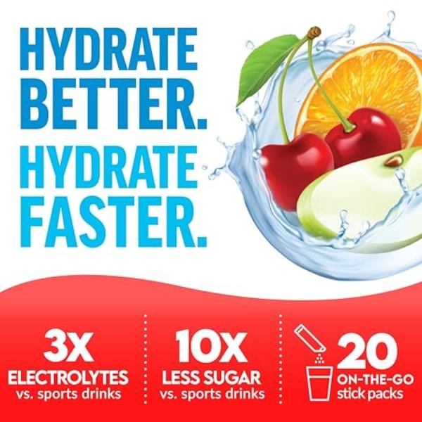 FORCE FACTOR Liquid Labs Energy Drink, Electrolytes Powder, Hydration Packets to Boost Energy & Focus, 5 Essential Electrolytes, Vitamins, Minerals, & Antioxidants, Fruit Punch Fla