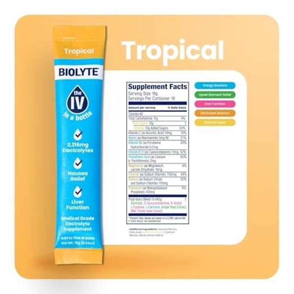 Liquid I.V.® Hydration Multiplier® + Probiotic Kombucha - Tart Green Apple - Hydration Powder Packets | Electrolyte Drink Mix | Easy Open Single-Serving Stick | Non-GMO | 14 Servin