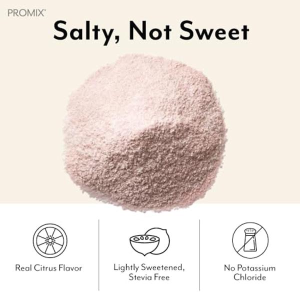 ProMix Nutrition Electrolytes Powder Hydration Packets | Himalayan Pink Salt, Magnesium, Potassium, Vitamin C | Sugar Free - 30 Count