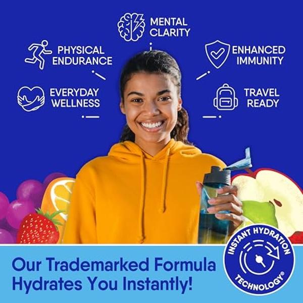 Hydrofy Hydrogen Water + Electrolytes Drink Mix | H2 Hydration Packets with Molecular Hydrogen, Sodium, Potassium, Magnesium, Calcium, and Minerals | No Sugar | Lemon Lime | 25 ct