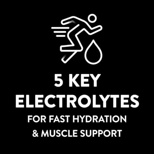 Pedialyte Sport Electrolyte Powder, Fast Hydration with 5 Key Electrolytes for Muscle Support Before, During, & After Exercise, 12 Lemon Lime & 12 Fruit Punch, 0.49-oz Packets (24 