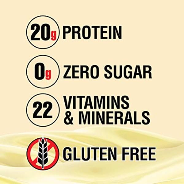 Isopure Zero Carb 100% Pure Whey Isolate Protein Powder, Lactose Free, Gluten Free, With Vitamins, Creamy Vanilla, 25g Protein Per Serving, 7.5 Lbs, 110 Servings (Packaging May Var