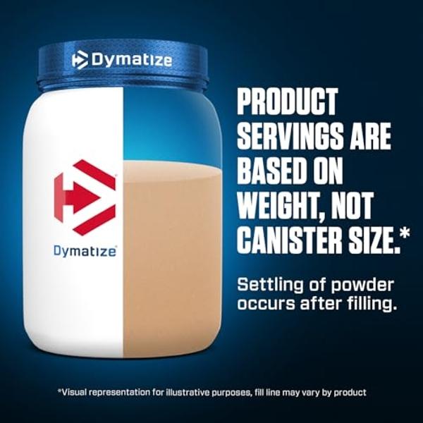 Dymatize Elite 100% Whey Protein Powder, Cookies & Cream, 25g of Protein, 25 Servings, 5.5g BCAAs, Less Than 140 Cal., Gluten Free, 3g Carb, 2g Sugar, 3g Fat