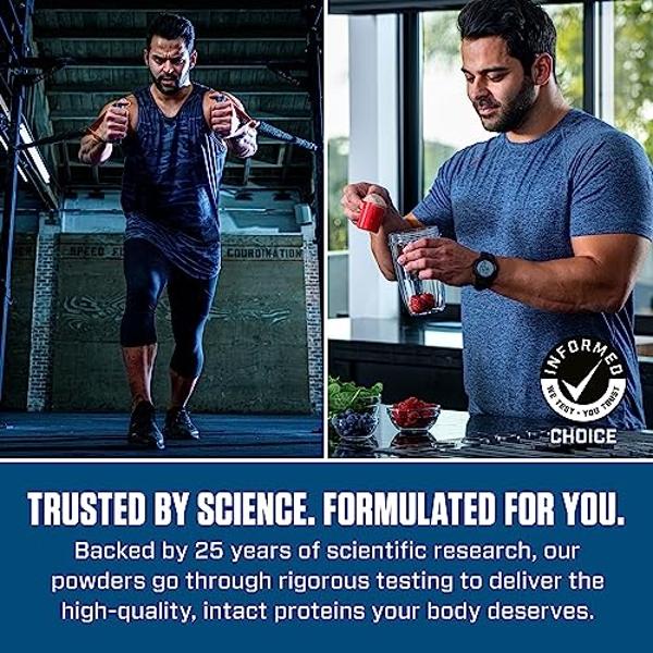 Dymatize Elite 100% Whey Protein Powder, Cookies & Cream, 25g of Protein, 25 Servings, 5.5g BCAAs, Less Than 140 Cal., Gluten Free, 3g Carb, 2g Sugar, 3g Fat