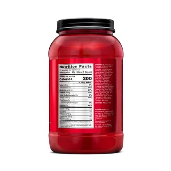 RYSE Loaded Protein Powder - Skippy Peanut Butter - 25g Whey Protein Isolate & Concentrate with Prebiotic Fiber & MCTs - Low Carb, Low Sugar, Digestive-Friendly - 27 Servings / 2 l