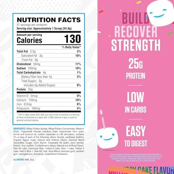 Transparent Labs Grass-Fed Whey Protein Isolate - Naturally Flavored, Gluten Free Whey Protein Powder with 28g of Protein per Serving & 9 Amino Acids - 30 Servings, Oatmeal Chocola