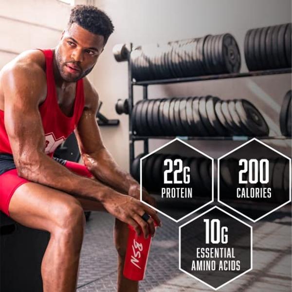 BSN Syntha-6 Whey Protein Powder, Cold Stone Creamery- Mint Mint Chocolate Chocolate Chip Flavor, Micellar Casein, Milk Protein Isolate Powder, 25 Servings