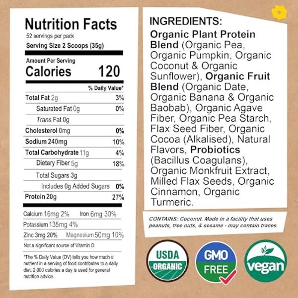 Muscle Milk Genuine Protein Powder, Strawberries ‘N Crème, 1.93 Pounds, 12 Servings, 32g Protein, 3g Sugar, Calcium, Vitamins A, C & D, NSF Certified for Sport, Energizing Snack, P