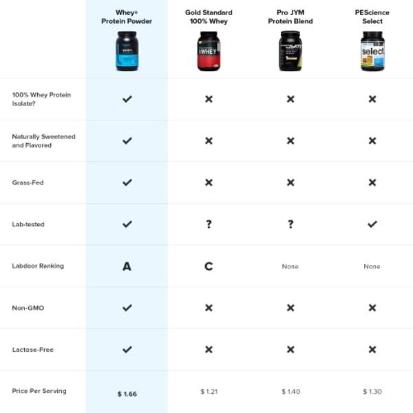 SEEQ Clear Protein Powder - Fruit Punch - 25 Servings - 22g Clear Whey Protein Isolate - Zero Sugar - 0g Lactose - Allergen Friendly - GLP1 Support - Bone Health - Muscle Post Work