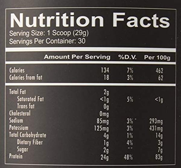 Dymatize x Dunkin' Glazed Donut ISO100 Whey Protein Powder, 25g of Protein, 20 Servings, 5.5g BCAAs, 120 Cal., Gluten Free, 1g Fat, 1g Sugar, 2g Carb