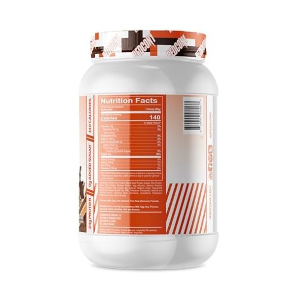 Muscle Milk Pro Series Protein Powder Supplement, Knockout Chocolate, 5 Pound, 28 Servings, 50g Protein, 3g Sugar, 20 Vitamins & Minerals, NSF Certified for Sport, Workout Recovery