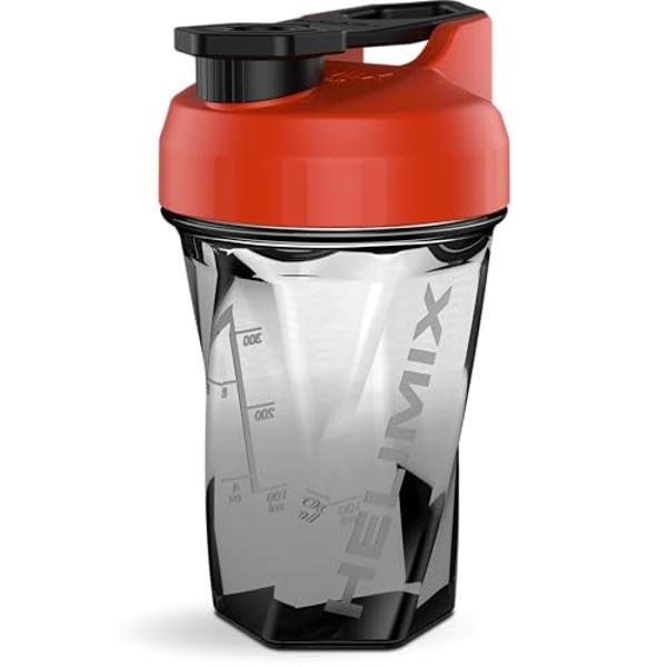 VELOMIX -2 Pack- 45 oz Protein Shaker Bottles for Protein Mixes - 2x Wire Whisk | Leak Proof Shaker Cups for Protein Shakes | Protein Shaker Bottle Pack | Shakers for Protein Shake