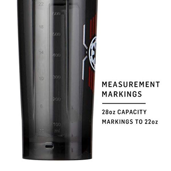 BlenderBottle Star Wars Shaker Bottle Pro Series Perfect for Protein Shakes and Pre Workout, 28-Ounce, Rebel Badge (Pack of 1)