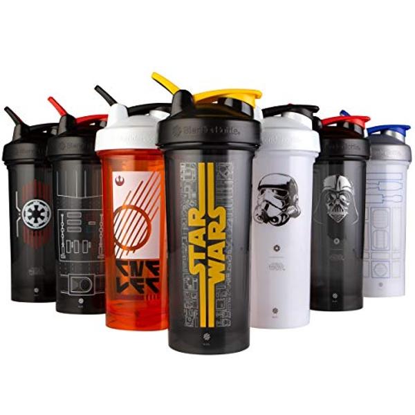 BlenderBottle Star Wars Shaker Bottle Pro Series Perfect for Protein Shakes and Pre Workout, 28-Ounce, Rebel Badge (Pack of 1)