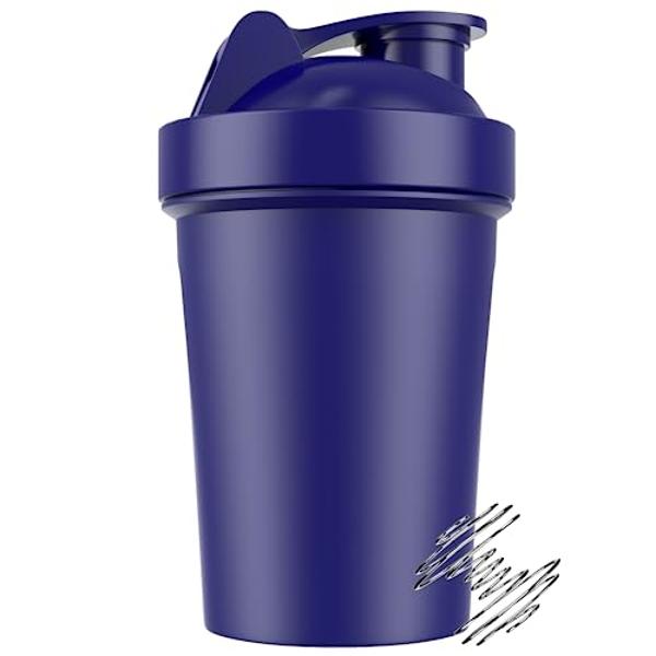JEELA SPORTS 5 PACK Protein Shaker Bottles for Protein Mixes -20 OZ- Dishwasher Safe Shaker Cups for Protein Shakes - Shaker Cup for Blender Protein Shaker Bottle for Shakes Protei