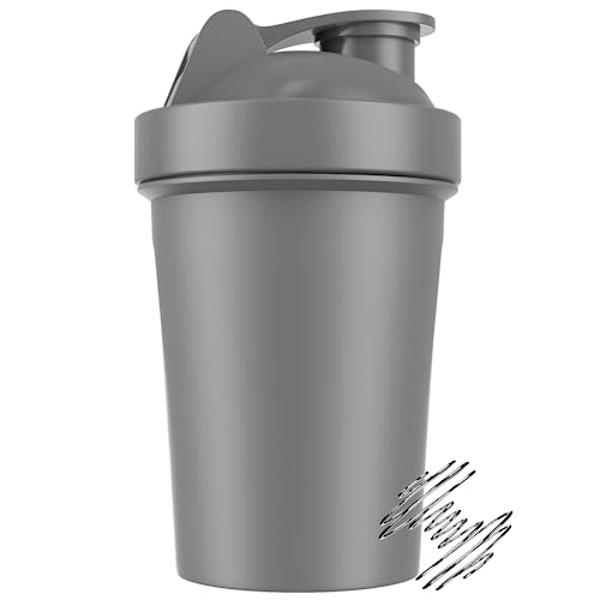 JEELA SPORTS 5 PACK Protein Shaker Bottles for Protein Mixes -20 OZ- Dishwasher Safe Shaker Cups for Protein Shakes - Shaker Cup for Blender Protein Shaker Bottle for Shakes Protei