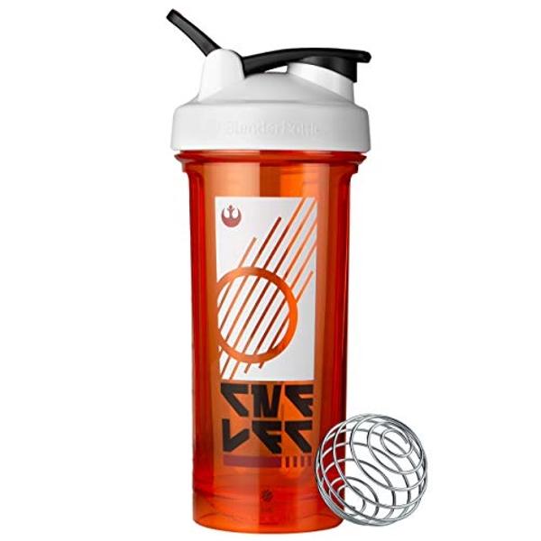 BlenderBottle Star Wars Shaker Bottle Pro Series Perfect for Protein Shakes and Pre Workout, 28-Ounce, Rebel Badge (Pack of 1)