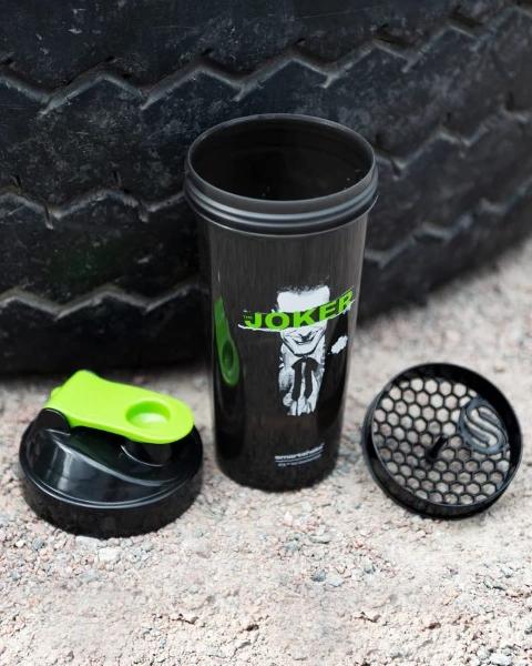 Smartshake Lite The Joker Protein Shakes Bottle 800ml – BPA Free Leakproof Gym Smart Shaker Bottle Cup for Protein Powder, DC Comics Batman Joker Merchandise Gifts