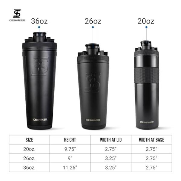Protein Shaker Bottle, 12 oz Shaker Cup - Food-Grade Shaker Cups for Protein Shakes 12 oz - Small Shaker Bottles for Protein Mixes, Leakproof Lid Protein Shake Bottle Shaker for Gy