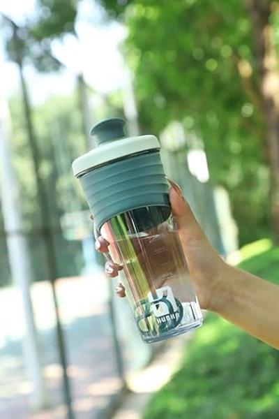 Promixx Original Shaker Bottle (MiiXR Edition) - Battery-powered for Smooth Protein Shakes - BPA Free, 20oz Cup (Black/Gray)