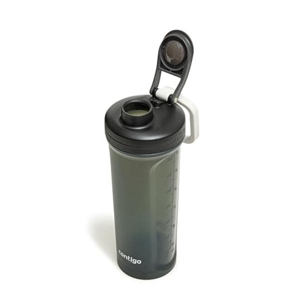 Contigo Shake & Go 2.0 Protein Shaker Bottle with Mixer Ball | Large BPA Free Blender | Ideal for Protein Powder, Nutrition Shakes or Smoothies | Leak Proof Sports Bottle | 820 ml