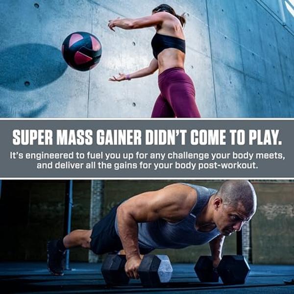 Dymatize Super Mass Gainer Protein Powder, 1290 Calories & 52g Protein, Mixes Easily, Tastes Delicious, Fruity Pebbles, 6 Pound