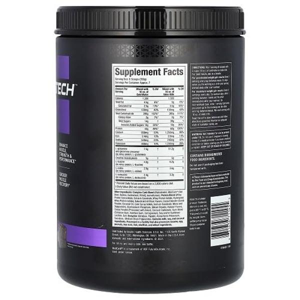 MuscleTech High Protein Mass Gainer for Men & Women - Protein Powder Shakes for Weight Gain, Muscle Building & Recovery with Creatine Monohydrate - Chocolate Fudge Brownie, 5.15 Po