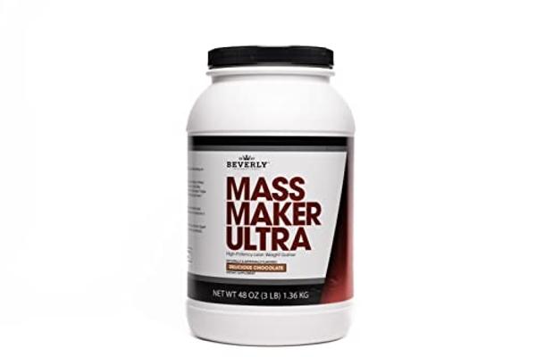 BSN TRUE-MASS Weight Gainer, Muscle Mass Gainer Protein Powder, Vanilla Ice Cream, 5.82 Pound
