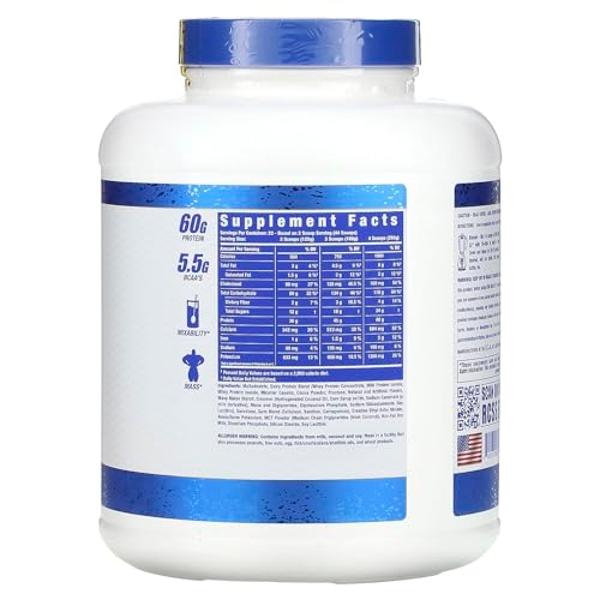 Mutant Mass Extreme Gainer – Whey Protein Powder – Build Muscle Size and Strength – High Density Clean Calories (Triple Chocolate, 12 lbs)