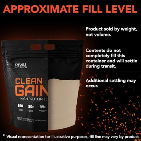 Mutant Mass Weight Gainer Protein Powder with Whey, and Casein Protein Blend for High-Calorie Workout Shakes, Smoothies, and Drinks, 15 lb - Strawberry Banana