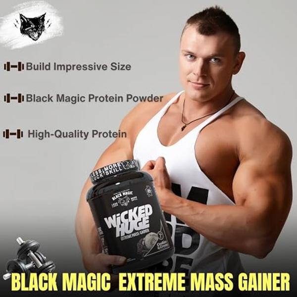 BPI Sports Bulk Muscle XL - Advanced Mass Weight Gainer for Serious Muscle Building & Recovery, 25g Protein & 497 Calories Per Serving - Chocolate, 13lb Bag (13lb, Vanilla)